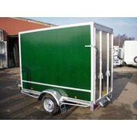 Profit gesloten bakaanhangwagen 2m57x1m32x1m50